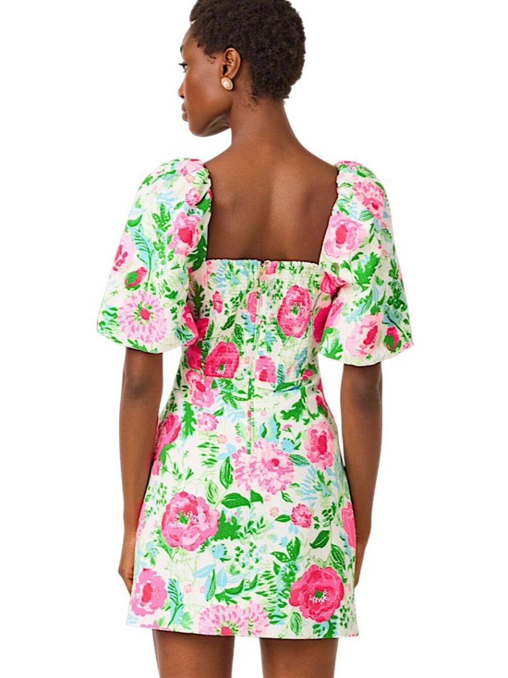 Lilly Pulitzer Justina Skirted Romper in Multi/Poppy Party NWT - Size 6 - Picture 4 of 8